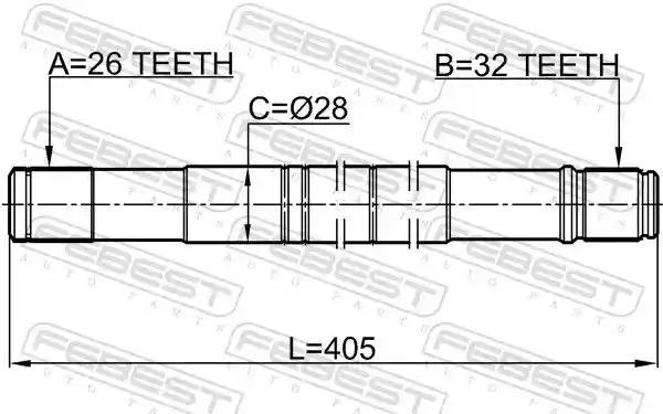 FEBEST 2112-CB4LH