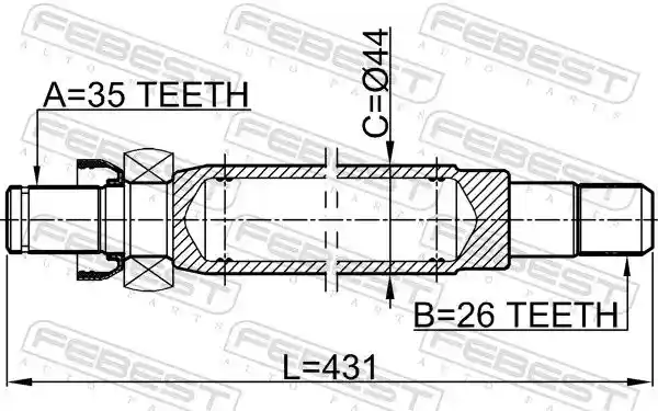 FEBEST 2112-GEMT