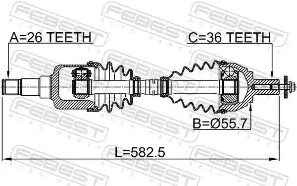 FEBEST 2114-CB4LH