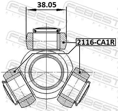 FEBEST 2116-CA1R