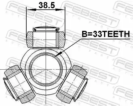 FEBEST 2116-GE33