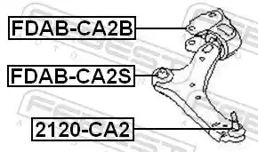 FEBEST 2120-CA2