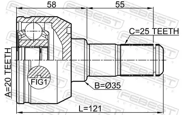 FEBEST 2211-MQ4R