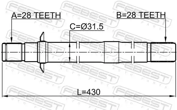 FEBEST 2212-SORRH