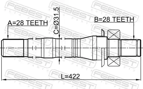 FEBEST 2212-SORXM