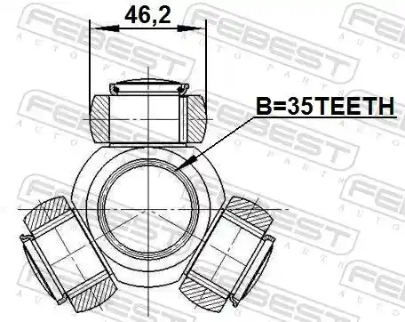 FEBEST 2216-MQ4