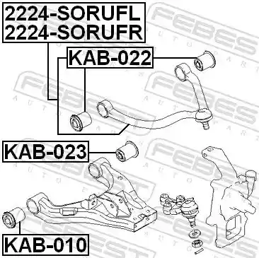 FEBEST 2224-SORUFL