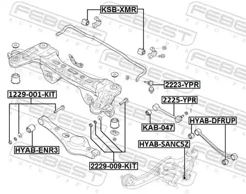 FEBEST 2229-009-KIT