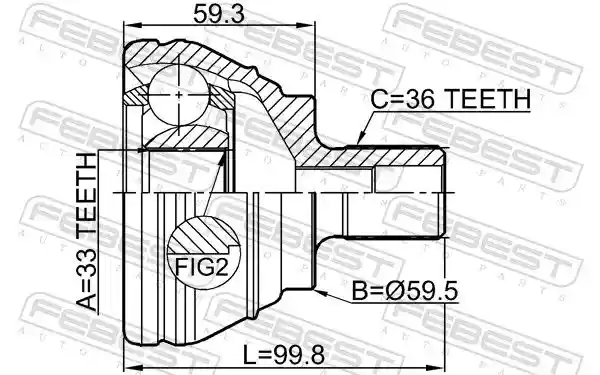 FEBEST 2310-EOS