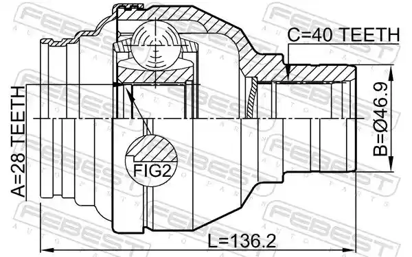 FEBEST 2311-TMT