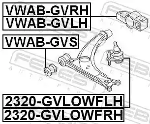 FEBEST 2320-GVLOWFLH
