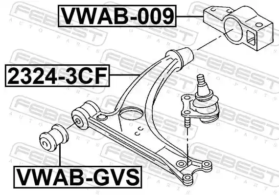 FEBEST 2324-3CF