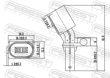 FEBEST 23606-008