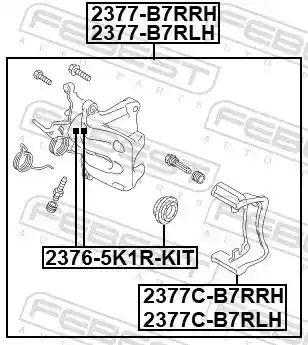 FEBEST 2376-5K1R-KIT