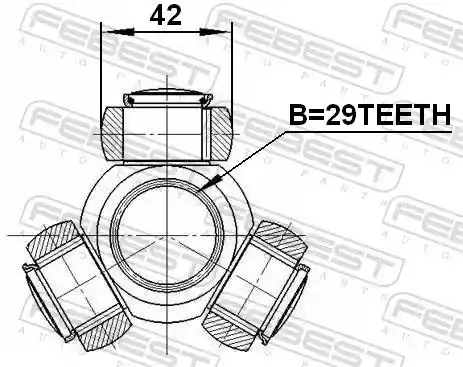 FEBEST 2516-BOX3