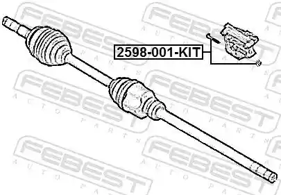 FEBEST 2598-001-KIT