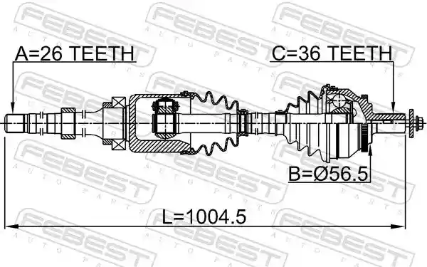 FEBEST 2714-SZRH