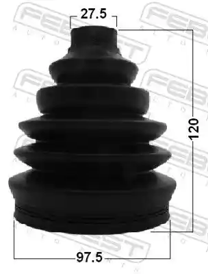 FEBEST 2717P-XC90F2