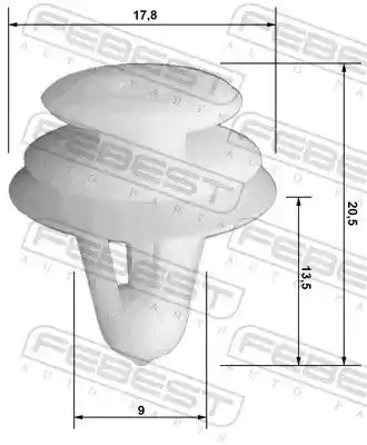 FEBEST 88570-017
