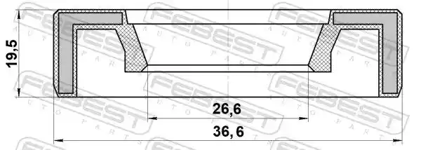 FEBEST 95AAY-28360920X