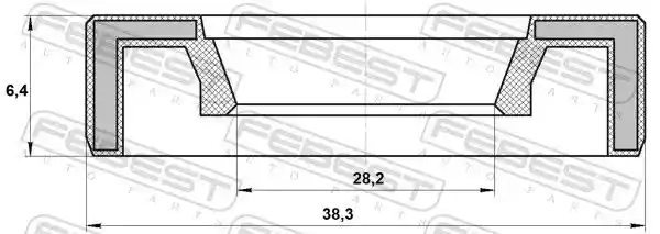 FEBEST 95AAY-30380606X