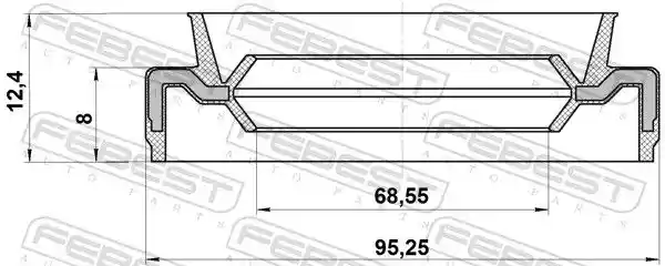 FEBEST 95EAS-70950812X