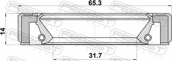 FEBEST 95GBS-33650914R