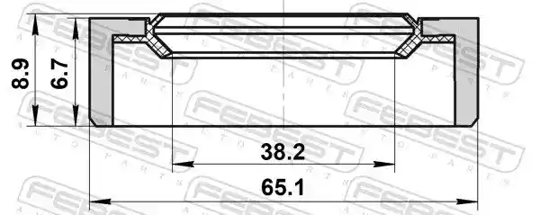 FEBEST 95GCW-40650709R
