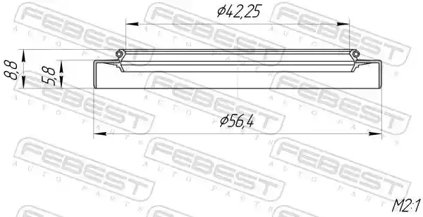 FEBEST 95GDY-44560609X