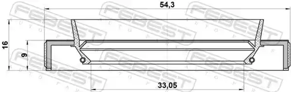FEBEST 95HBY-35540916R