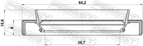 FEBEST 95HBY-40640916R
