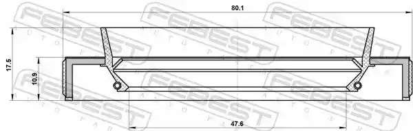 FEBEST 95HBY-49801118L