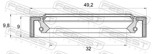 FEBEST 95IAY-34490910X