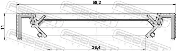 FEBEST 95IBS-38581111L