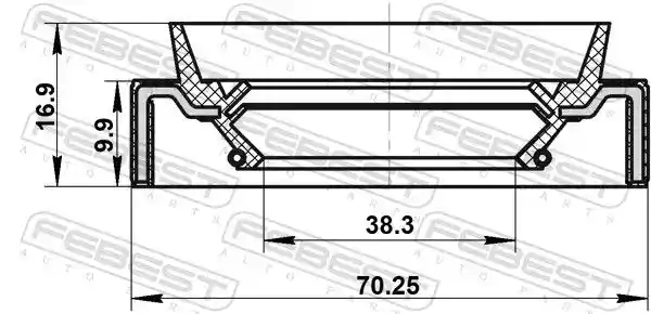 FEBEST 95JAS-40701017L