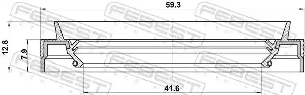 FEBEST 95JEY-43590813C