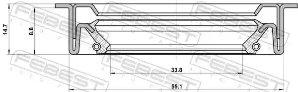 FEBEST 95LDW-35550915U