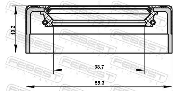 FEBEST 95NES-40551010C