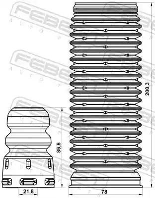 FEBEST ADSHB-Q3F-KIT