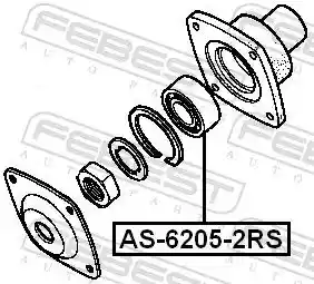 FEBEST AS-6205-2RS
