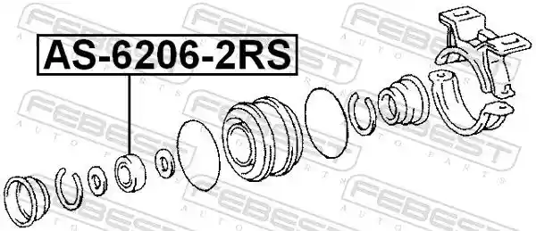 FEBEST AS-6206-2RS