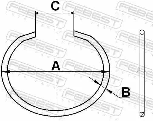 FEBEST CC-5-30X2