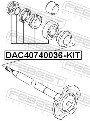 FEBEST DAC40740036-KIT