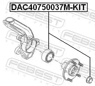 FEBEST DAC40750037M-KIT