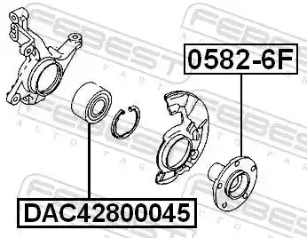 FEBEST DAC42800045