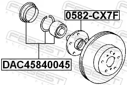 FEBEST DAC45840045