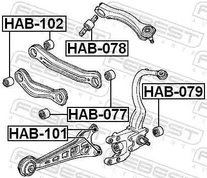 FEBEST HAB-102