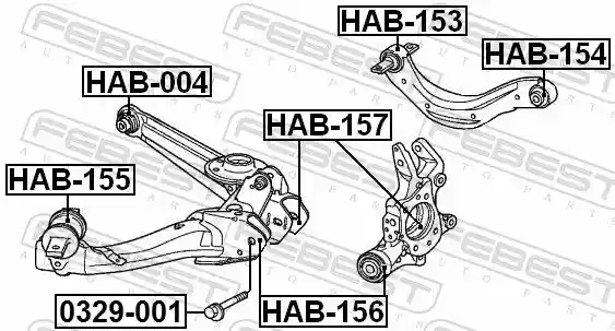 FEBEST HAB-154