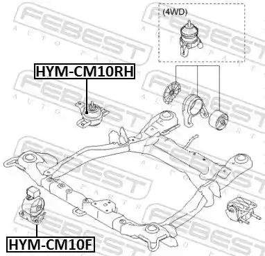 FEBEST HYM-CM10F