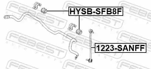 FEBEST HYSB-SFB8F